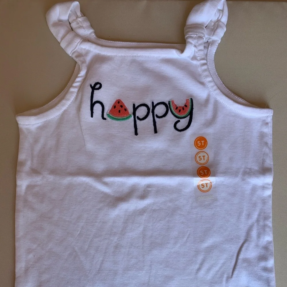Gymboree Hello Happy 2 piece‎ Watermelon Outfit 5T